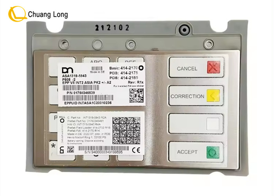 एटीएम पार्ट्स Diebold Nixdorf DN200 DN450 DN470 DN490 EPP V8 INT ASIA PK2+ -A2 कीपैड कीपैड 01750346539 1750346539