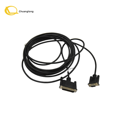 WINCOR ATM PART WINCOR NIXDORF 01750053934 DATA CABLE RTS/CTS 25M/9F 6m काला
