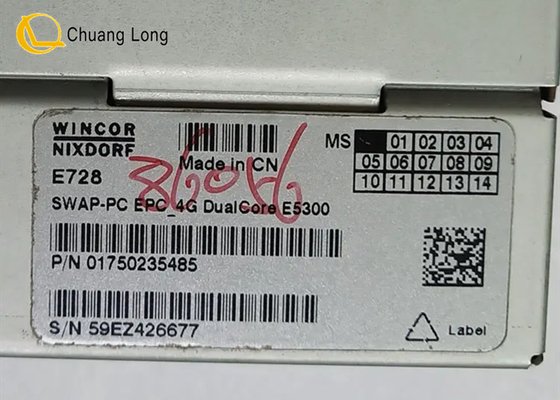 एटीएम मशीन पार्ट्स Wincor Nixdorf SWAP-PC EPC 4G DualCore E5300 TPMen 01750235485 1750235485