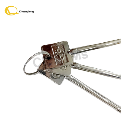 Wincor एटीएम स्पेयर पार्ट्स Wincor Nixdorf सुरक्षित कुंजी सेट 141mm 01750114195 1750114195