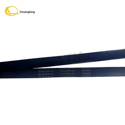 अच्छा दाम 14*1196*0.8 एटीएम स्पेयर पार्ट्स Hyosung GCDU बड़े फीड बेल्ट 1K / 2K CDU 14x1196x0.8mm बेल्ट ऑनलाइन