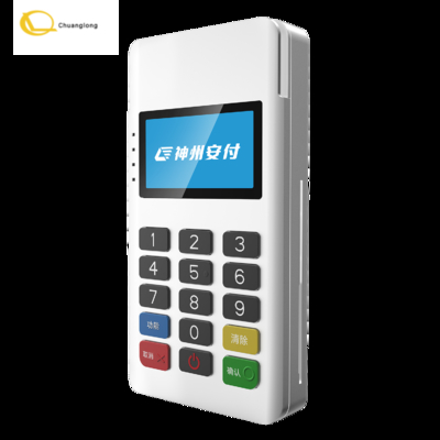 ANFU AF60S मिनीपोस MPOS स्वाइप POS खरीद टर्मिनल EMV PCI संपर्क रहित 4 सिग्नल लाइट के साथ