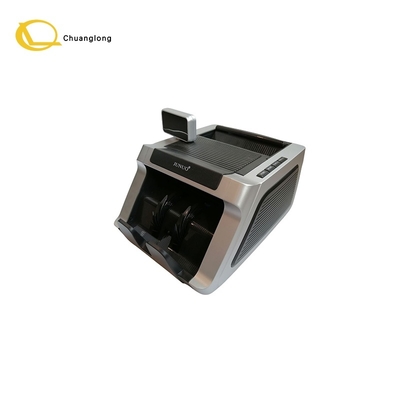 JUNUO C05 मनी काउंटर डिटेक्टर ब्लैक, LED डिस्प्ले के साथ बैंक काउंटरों के लिए कैश बिल मशीन