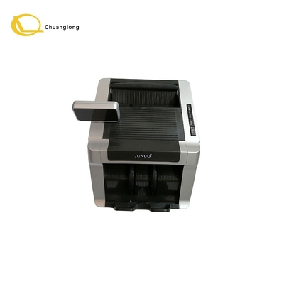 JUNUO C05 मनी काउंटर डिटेक्टर ब्लैक, LED डिस्प्ले के साथ बैंक काउंटरों के लिए कैश बिल मशीन