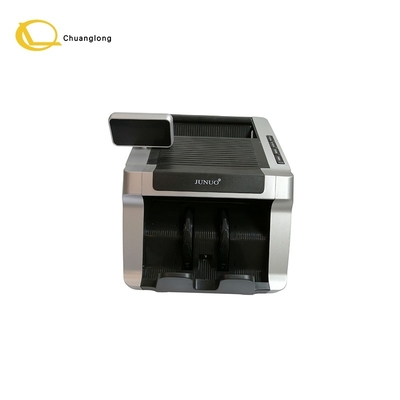 JUNUO C05 मनी काउंटर डिटेक्टर ब्लैक, LED डिस्प्ले के साथ बैंक काउंटरों के लिए कैश बिल मशीन
