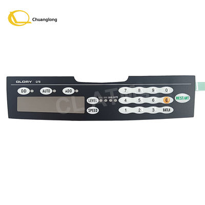 चीन आपूर्तिकर्ता महिमा GFB-800 श्रृंखला भागों GFB-800 GFB-836 बैंक नोट काउंटर सॉर्टर सामने कीबोर्ड पैनल एटीएम के लिए डिस्प्ले पैनल