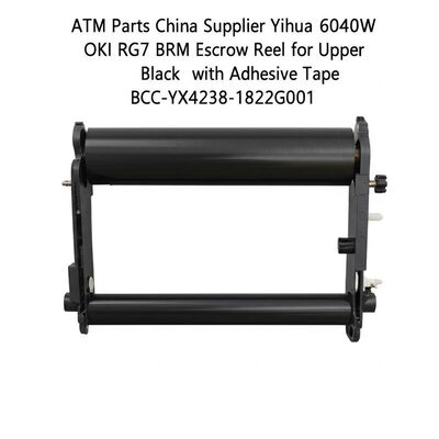 अच्छा दाम एटीएम पार्ट्स चीन आपूर्तिकर्ता Yihua 6040W OKI RG7 BRM एस्क्रो रील के लिए ऊपर काली के लिए चिपकने वाला टेप के साथ BCC-YX4238-1822G001 ऑनलाइन