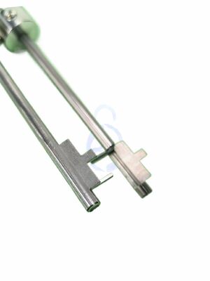 ग्रैंडमास्टर क्राउन लॉक-पिकिंग टूल्स स्टेनलेस स्टील फोर्जिंग के साथ दो भागों में विभाजित, जो विभिन्न दिशाओं के लिए उपयुक्त हैं