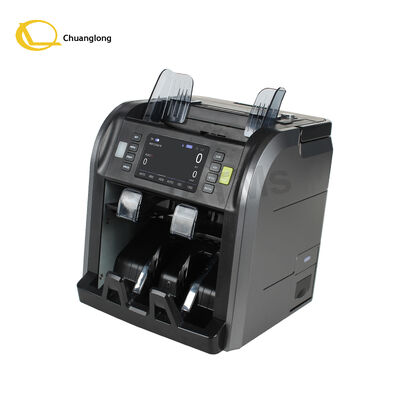 SJ-668 दो पॉकेट CIS मिश्रित बिल वैल्यू काउंटर हैंडल के साथ, बिल्ट-इन थर्मल प्रिंट करेंसी, बिल्ट-इन बैटरी काउंटिंग मशीन