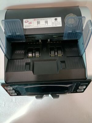 1+1 पॉकेट बैंकनोट सॉर्टिंग मशीन मनी काउंटर डिटेक्टर एलईडी डिस्प्ले के साथ काला LK22025060006