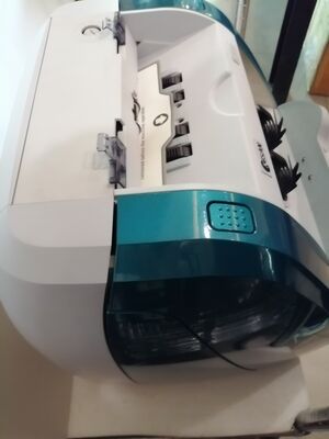 किसान बैंकनोट सॉर्टिंग मशीन मनी काउंटर डिटेक्टर ब्लू एलईडी डिस्प्ले स्मार्ट K3 S16E01-3659