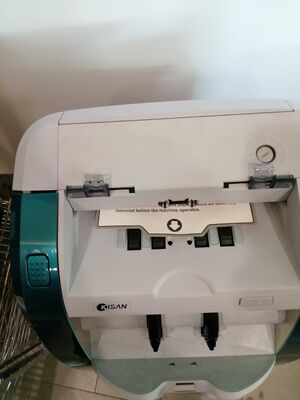 किसान बैंकनोट सॉर्टिंग मशीन मनी काउंटर डिटेक्टर ब्लू एलईडी डिस्प्ले स्मार्ट K3 S16E01-3659