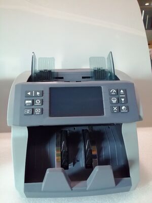 SH-07C 4.3 इंच टचस्क्रीन एलईडी डिस्प्ले डुअल सीआईएस काउंटर डिटेक्टर 2CIS मिश्रित नोट गिनने की मशीन