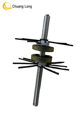 एटीएम मशीन पार्ट्स फुजित्सु F56 प्रेजेंटर ट्रांसपोर्ट शाफ्ट रियर बेस कैश रोलर असेंबली