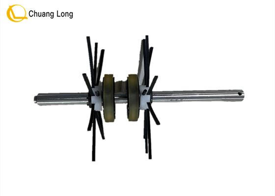 एटीएम मशीन पार्ट्स फुजित्सु F56 प्रेजेंटर ट्रांसपोर्ट शाफ्ट रियर बेस कैश रोलर असेंबली