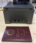 बैंक होटल हवाई अड्डे के लिए साइनोसेक्यू पासपोर्ट रीडर पहचान पंजीकरण स्कैनर