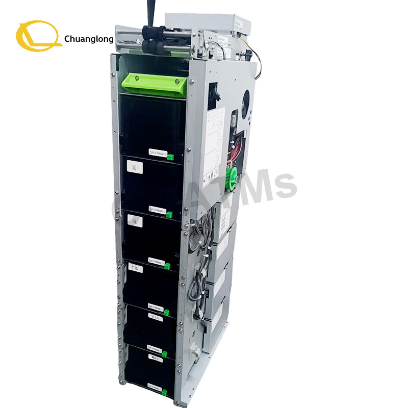 एटीएम मशीन पार्ट्स Fujitsu F53 डिस्पेंसर F53 बिल कैश डिस्पेंसर यूनिट 6 कैसेट के साथ KD03236-B053