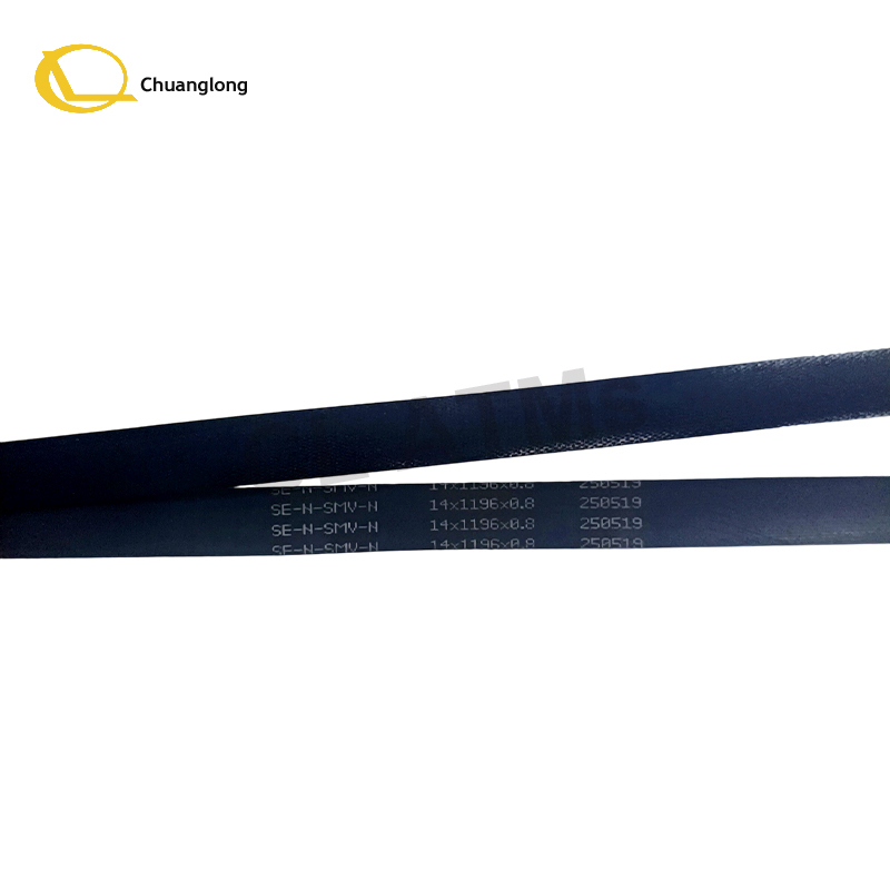 14*1196*0.8 एटीएम स्पेयर पार्ट्स Hyosung GCDU बड़े फीड बेल्ट 1K / 2K CDU 14x1196x0.8mm बेल्ट