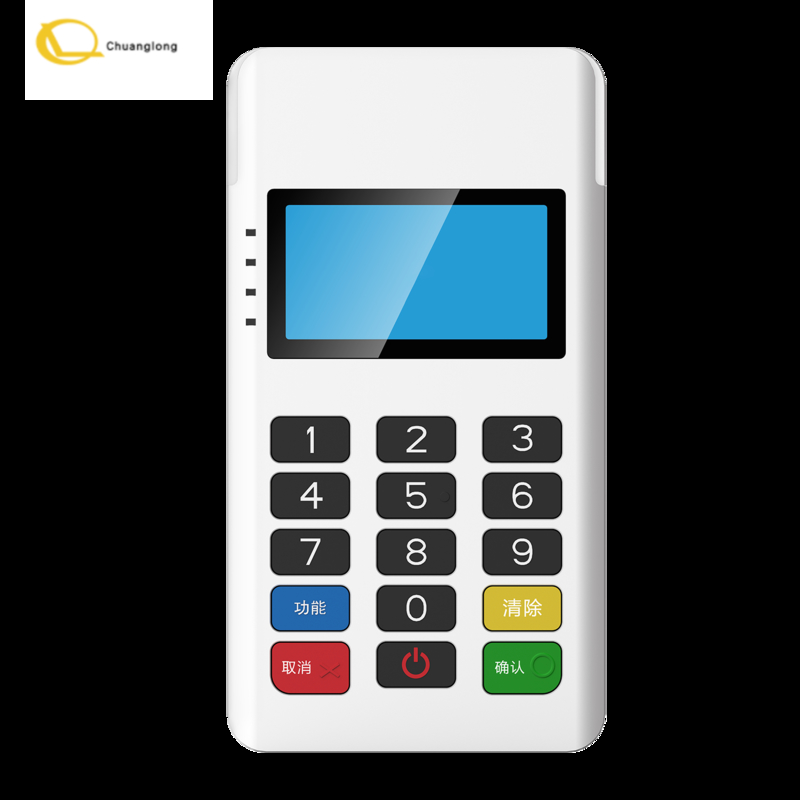 ANFU AF60S मिनीपोस MPOS स्वाइप POS खरीद टर्मिनल EMV PCI संपर्क रहित 4 सिग्नल लाइट के साथ