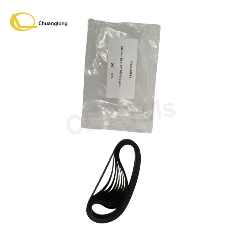 1750044961 एटीएम बेल्ट एटीएम मशीन पार्ट विनकोर स्टैकर बेल्ट ऊपरी 12*305*0.65 12x305x065