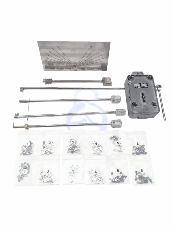 ग्रैंडमास्टर डोरमाकाबा 70076 हाई-एंड सेफ और ब्रिटिश कलेक्शन सेफ के लिए लॉक-पिकिंग टूल्स