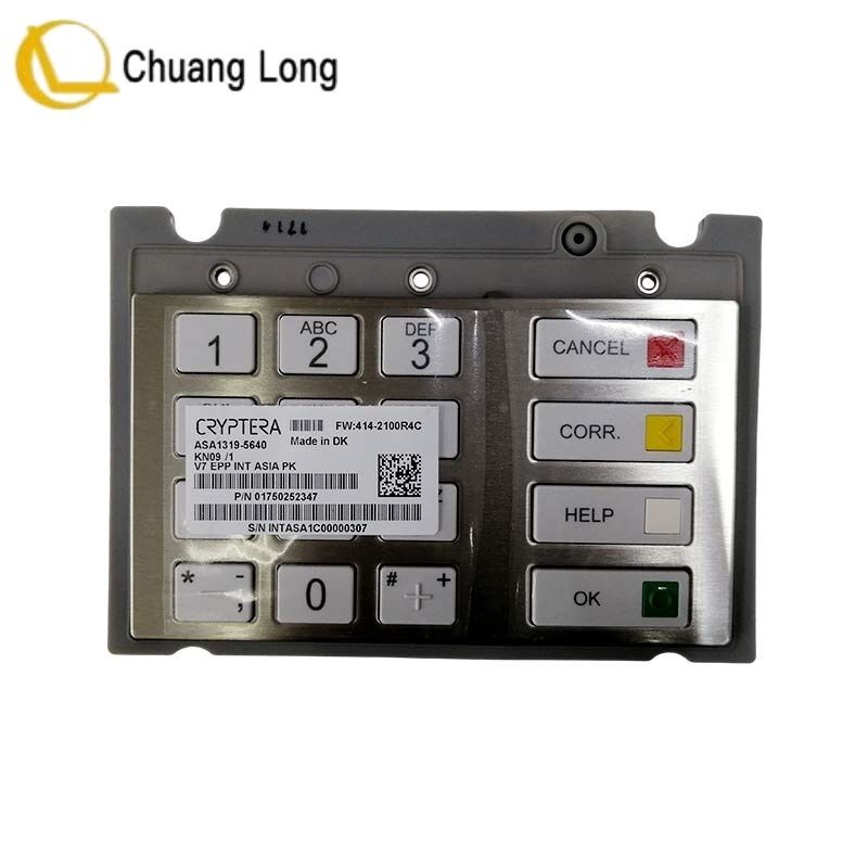 Diebold Nixdorf DN एटीएम भाग EPP V7 INT एशिया पीके संस्करण कीबोर्ड V7 कीबोर्ड 01750252347 1750252347