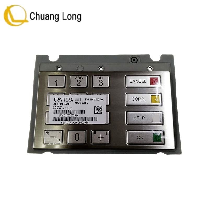 Diebold Wincor Nixdorf EPP V7 कीपैड INT ASIA ATM भाग 1750255914 01750255914 1750235000 01750235000