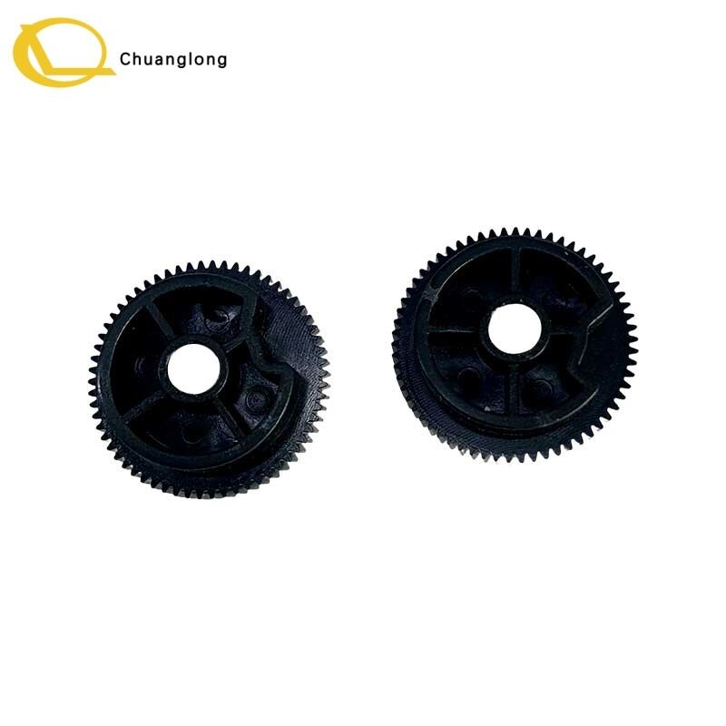 एनसीआर थर्मल प्रिंटर कटर गियर 009-0017996 63T RS-232 रसीद प्रिंटर कटर एसी प्लास्टिक गियर सेल्फ सर्विस एटीएम सीआरएस मशीन पार्ट 0090017996