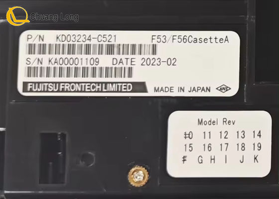 अच्छा दाम एटीएम मशीन पार्ट्स Fujitsu F53 F56 डिस्पेंसर कैश कैसेट KD03234-C521 ऑनलाइन