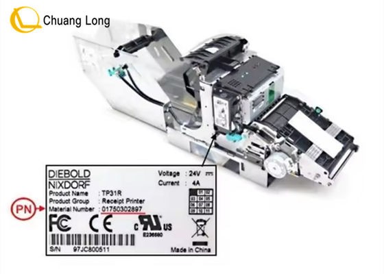 अच्छा दाम एटीएम मशीन स्पेयर पार्ट्स WINCOR DN200 TP31R रसीद प्रिंटर विथ रिट्रैक्ट 1750302897 01750302897 ऑनलाइन
