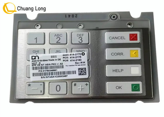 अच्छा दाम एटीएम मशीन पार्ट्स Diebold DN Wincor EPP V8 INT ASIA PK2 1750346861 01750346861 ऑनलाइन