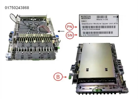 अच्छा दाम एटीएम मशीन पार्ट्स विंकोर वितरक मॉड्यूल ऊपरी इकाई एटीएस 01750243868 1750243868 ऑनलाइन